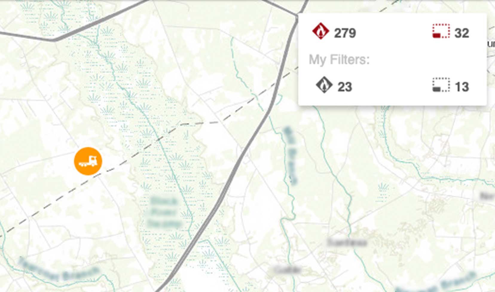 resource tracking map