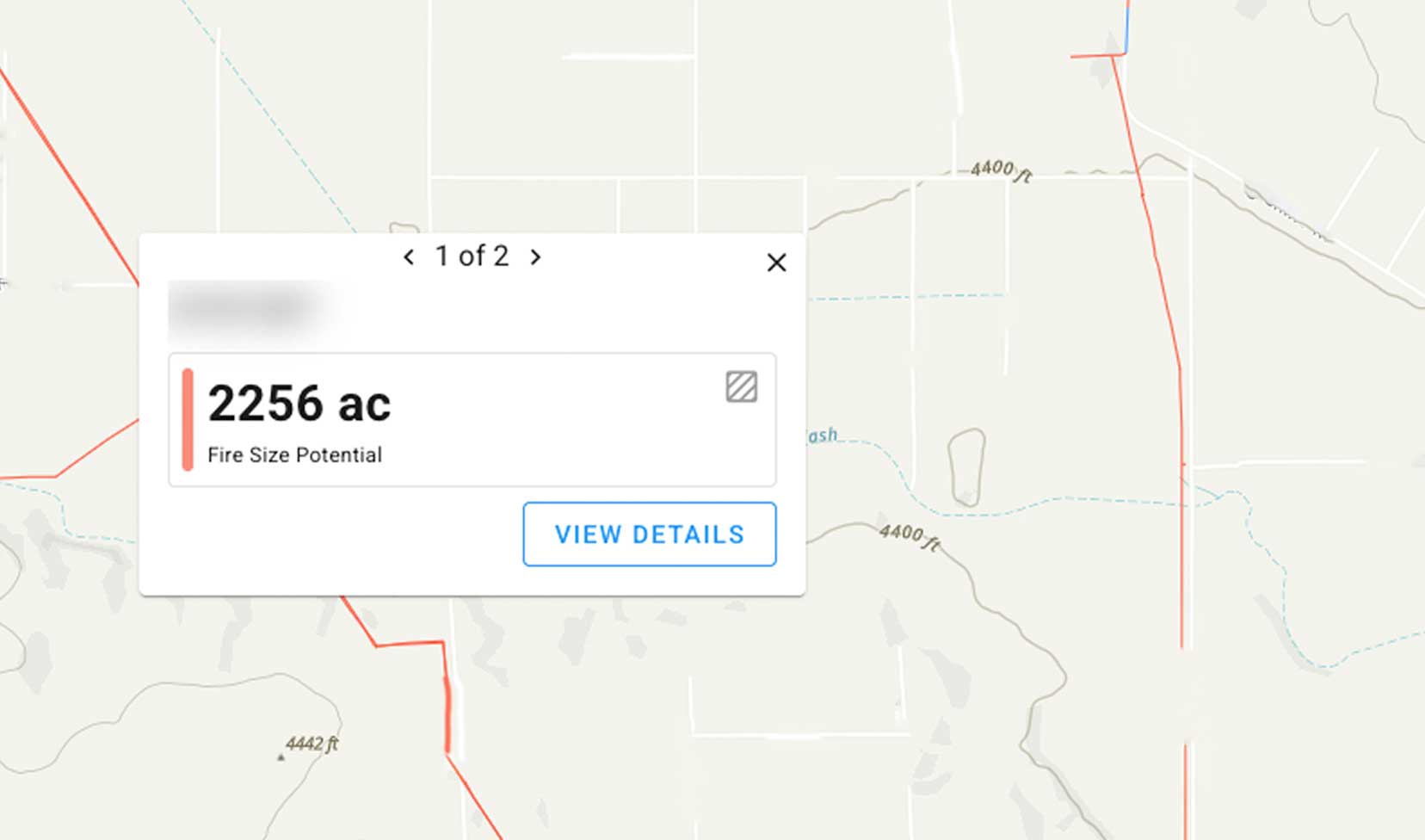 Risk Analysis screen