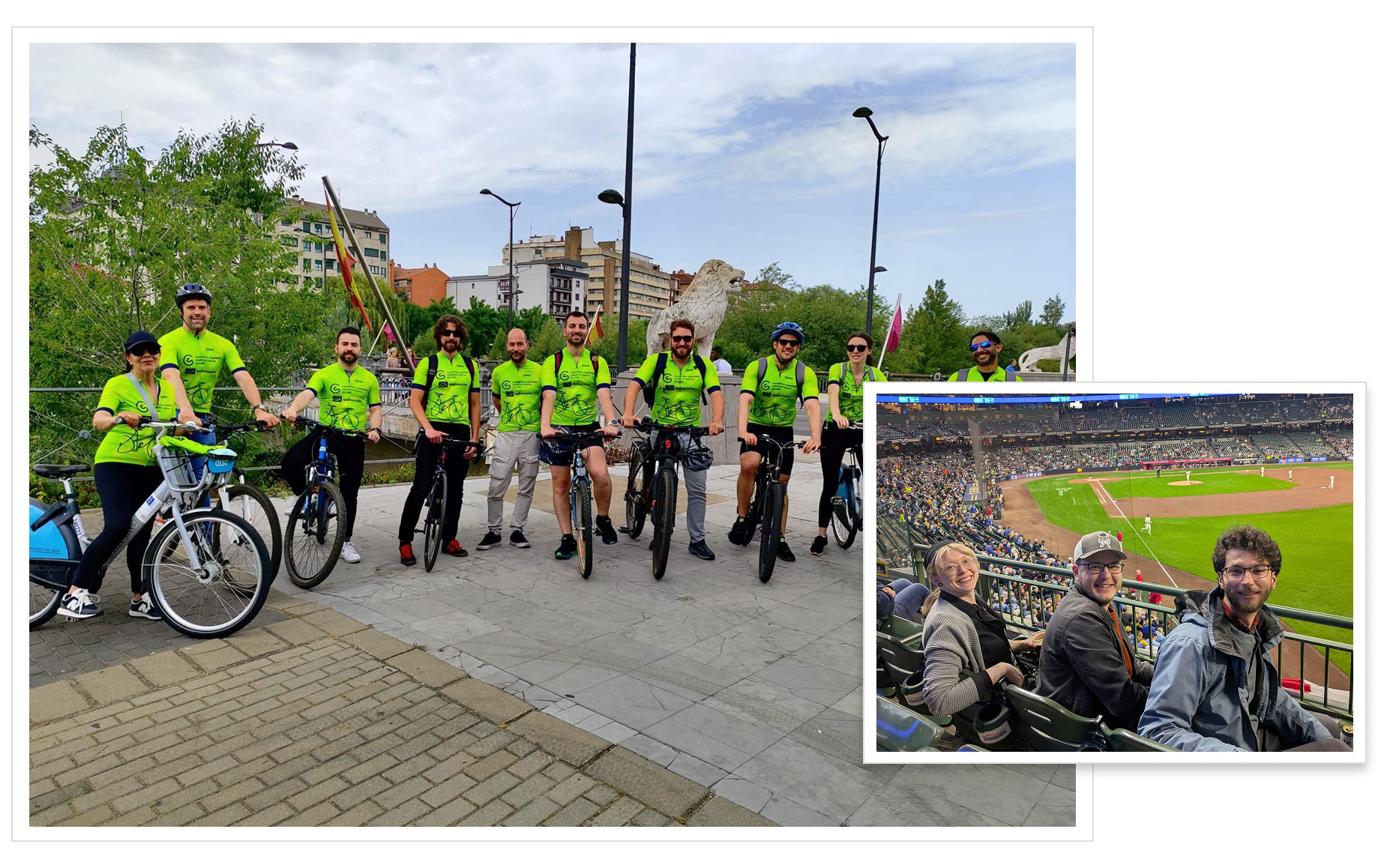 Technosylva teams doing community support activities