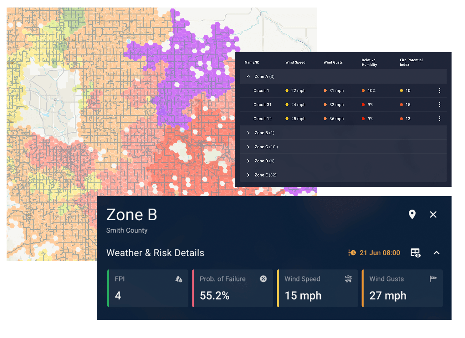 extreme weather screens